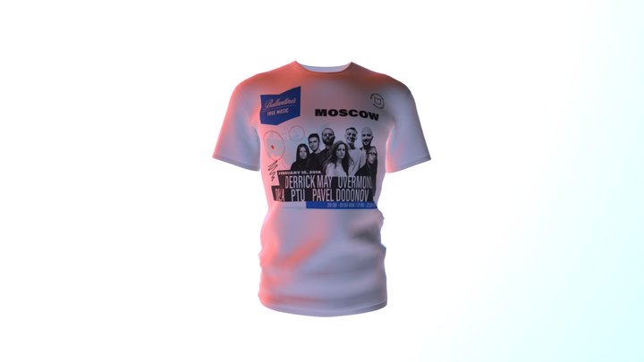 T Shirt V2 3D Model