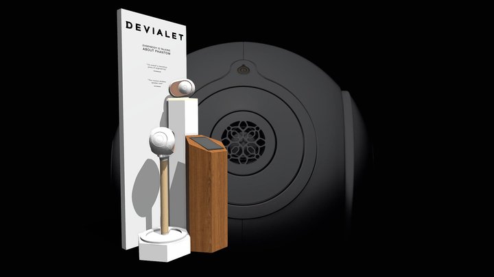 Devialet Smartech Display 3D Model