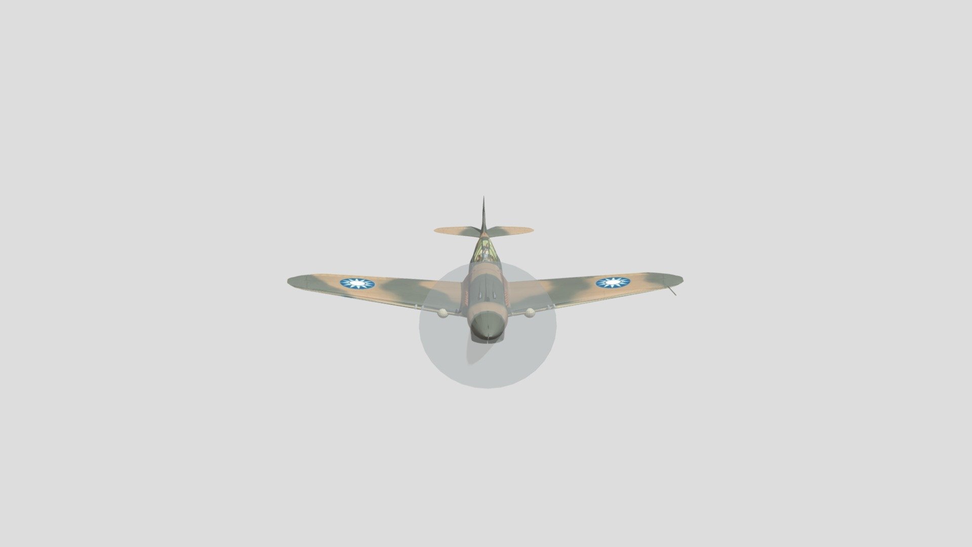 Airplane lowpoly