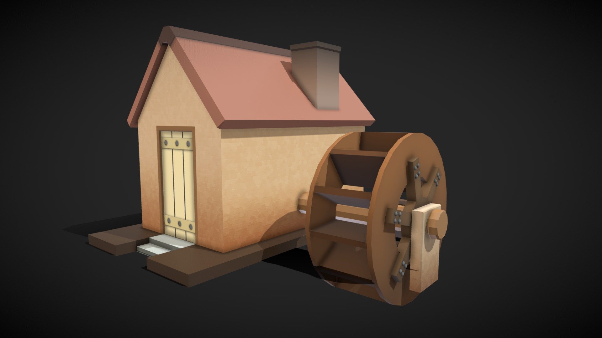 Water Turbine - Buy Royalty Free 3D model by Deepak_Sharma [ff4ad44 ...