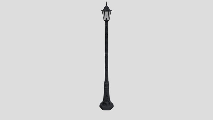 Classic Lamp Post – Modello 3D gratuito STL