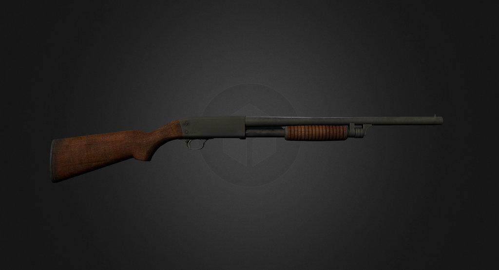 GSPS 12G Shotgun — Sketchfab embed 3D viewer