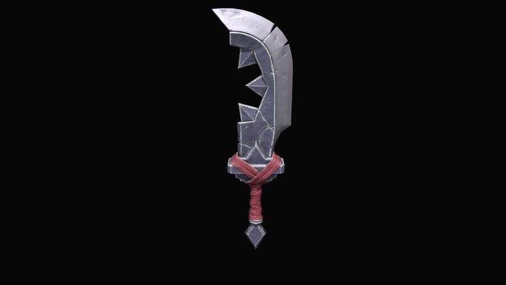 StylizedSword 3D Model