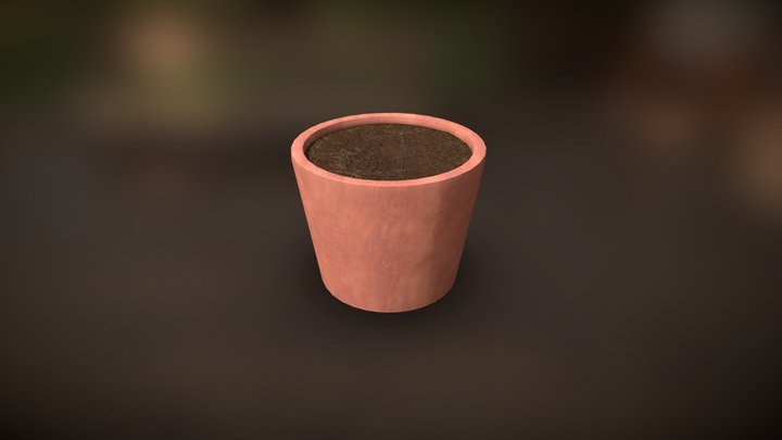 Flower Pot 3D Model
