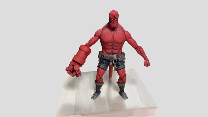 千值练 Hill boy figure 3D Model