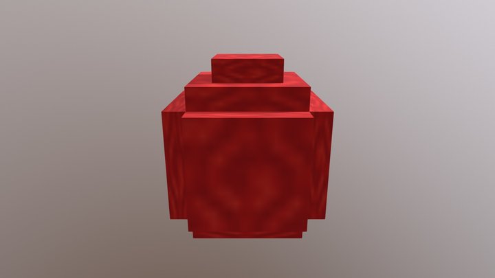 Red Egg 3D Model