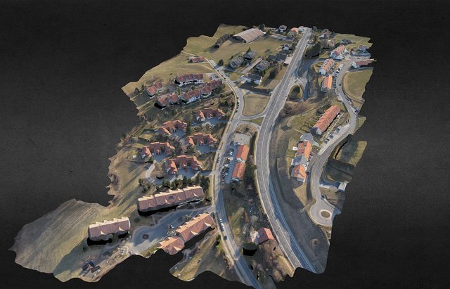 Cadastre Mapping 3D Model