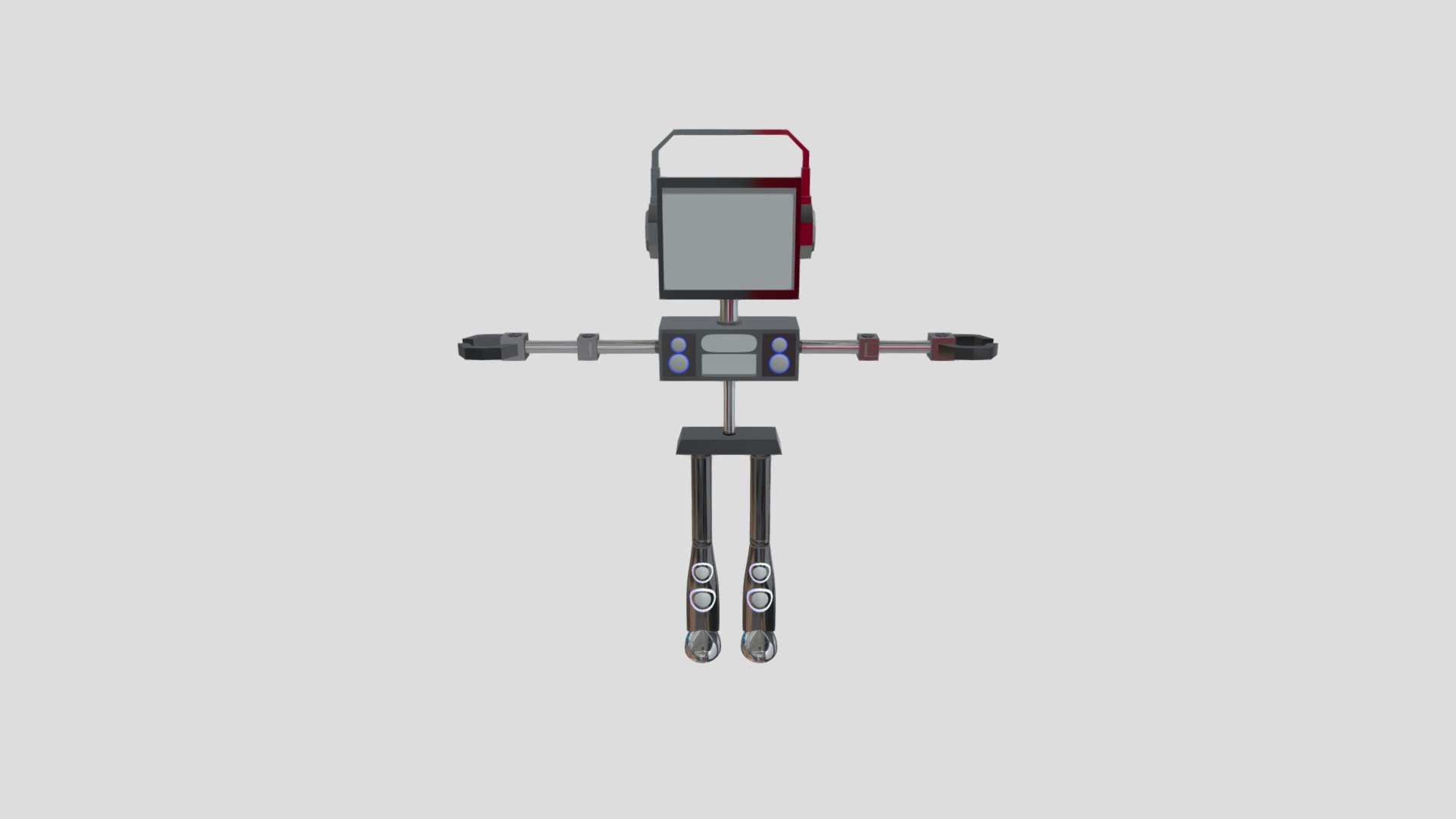 Fandroid 2.0 (With Legs) - Download Free 3D model by Jones El Robot ...