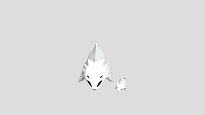 Bell beast from hollow knight: silksong 3D Model