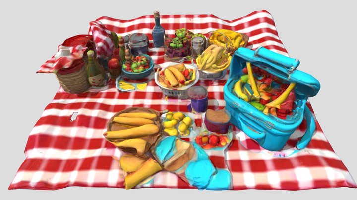 The Great Picnic Patch – Kostenloses 3D-Modell STL
