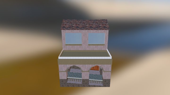 Huis_FruitShop 3D Model