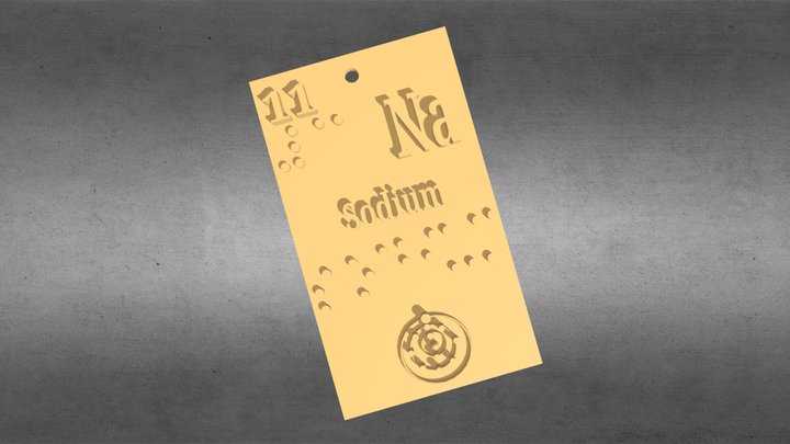 Sodium Vg (2) 3D Model