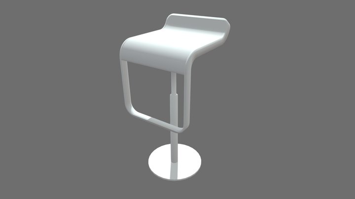 Bar_stool 3D Model