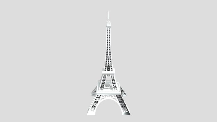 Thap Eiffel 3D Model