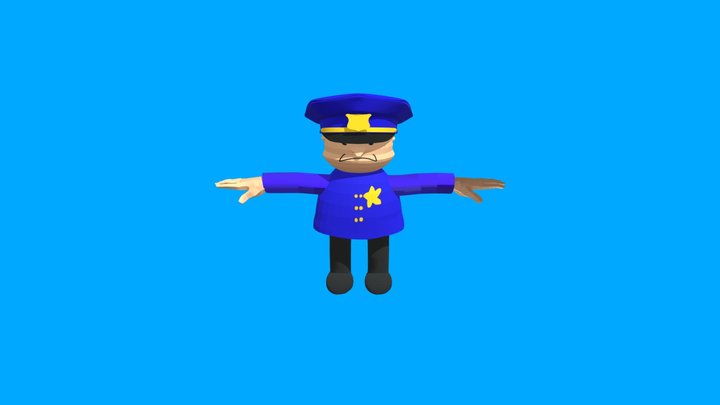 UTTP Skeleton Rig 3D Model