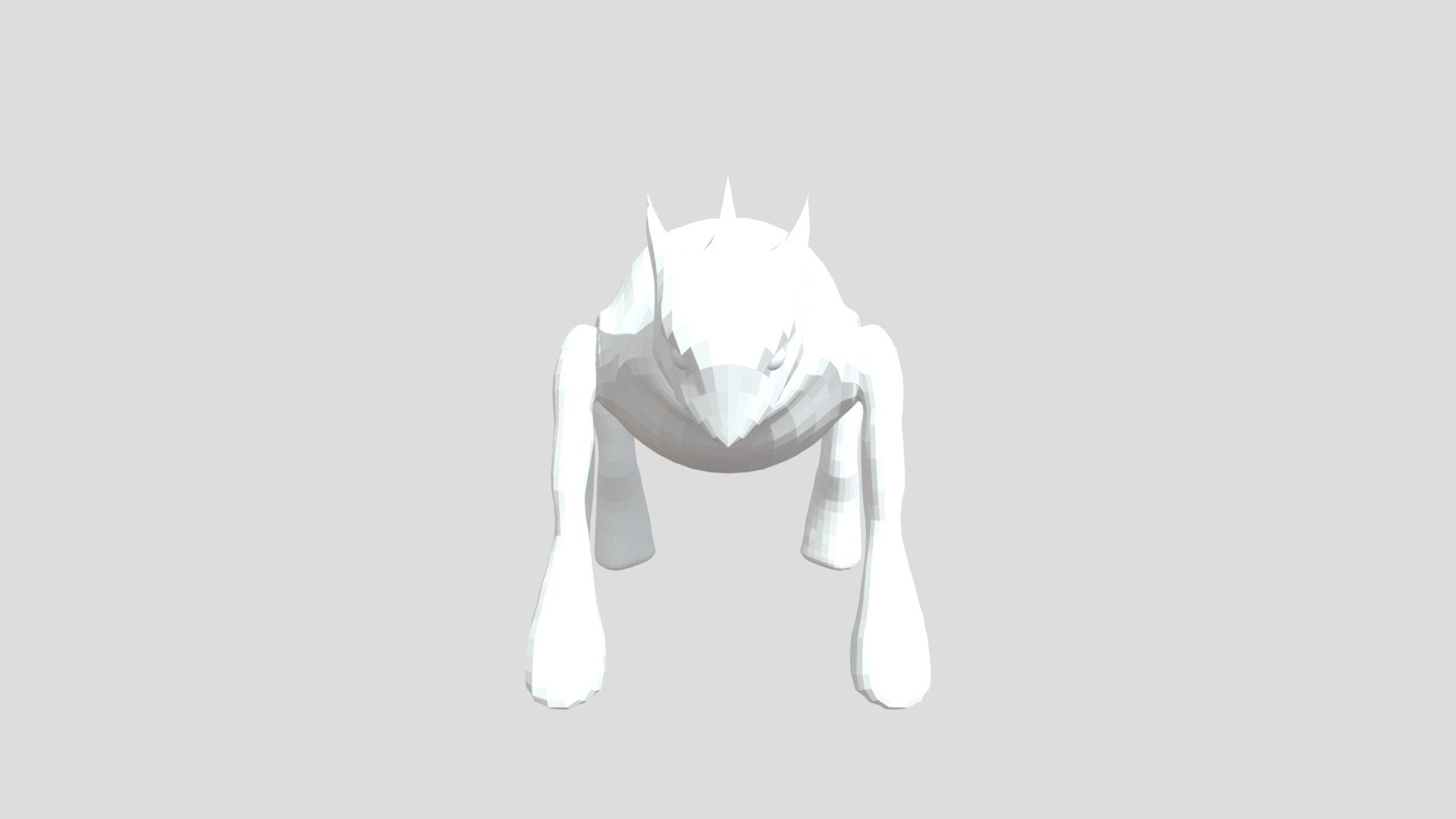 Turtle Monster - 3D model by OsaUgiagbe [ff52125] - Sketchfab