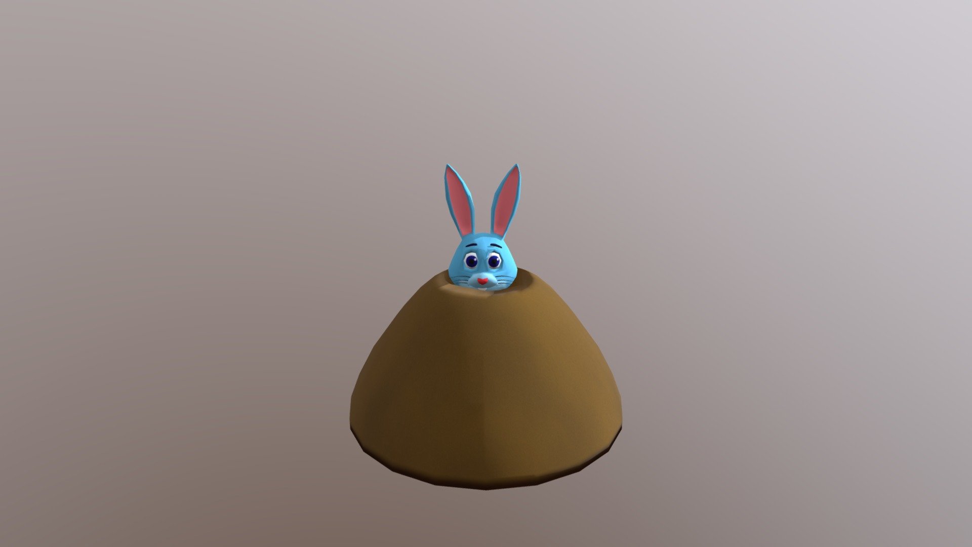 Rabbit Coming Out Of Hole Animation 2