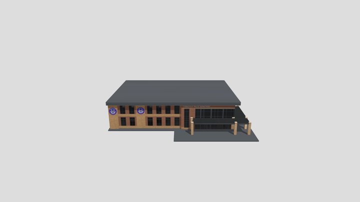 Cook Ville Police Head Quarters 3D Model