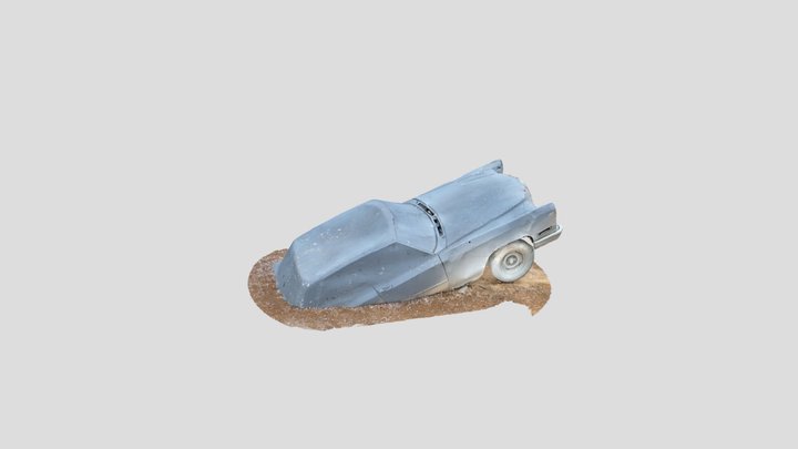 Carhenge 61 Cadillac DeVille 3D Model