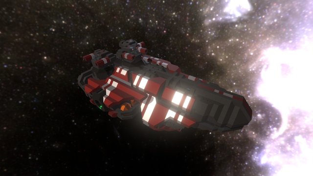 Kytech Light Exploration Ship [EXP_C52] 3D Model