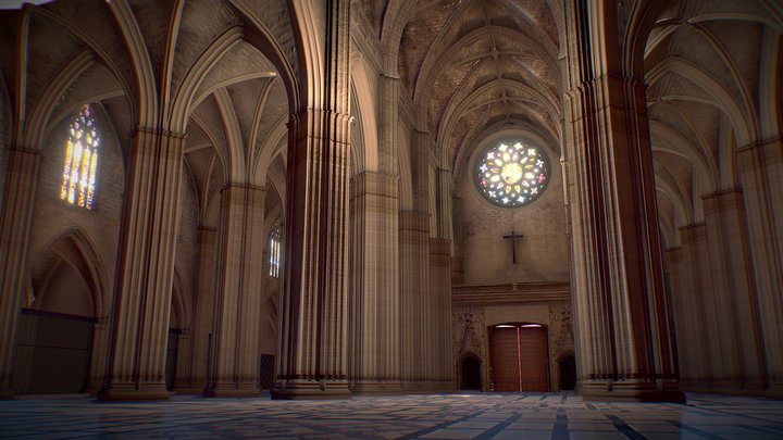 Seville Cathedral 3D Model