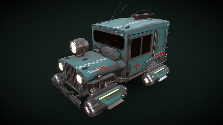 Neptune Jeep 3D Model