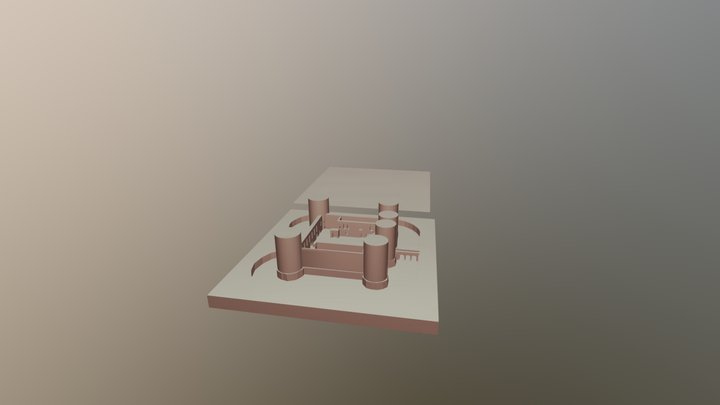Chateau3D V3 Echelle8 2017 3D Model