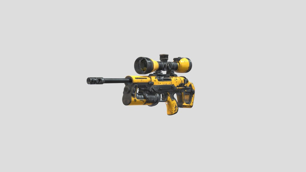 Steampunk Marksman Rifle