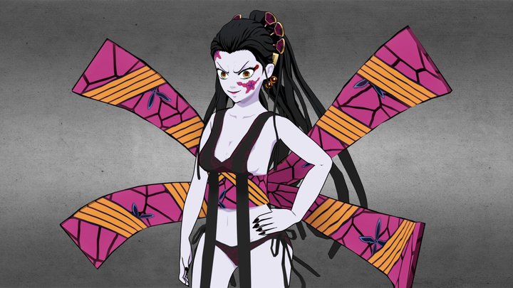 Daki -the demon upper six - 3D Model