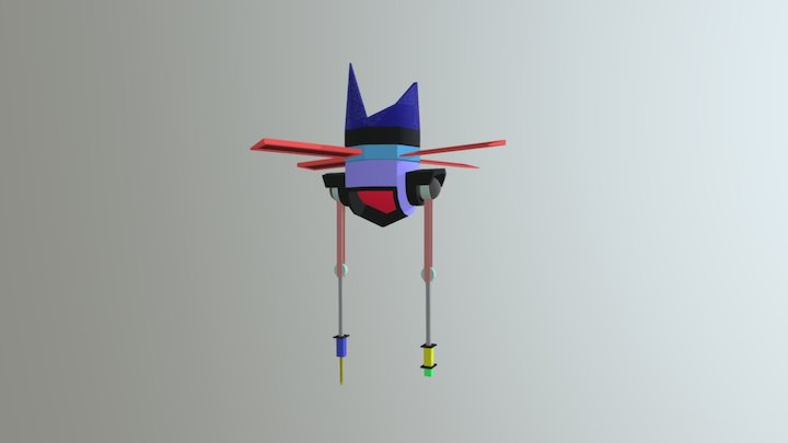 Junkbot 3D Model
