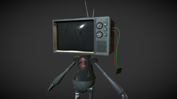 Tv Boy 3D Model