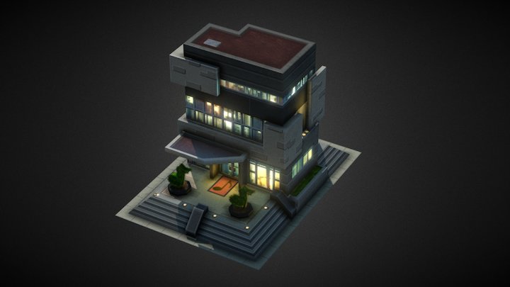CityVille 2 - Performing Arts Center 3D Model