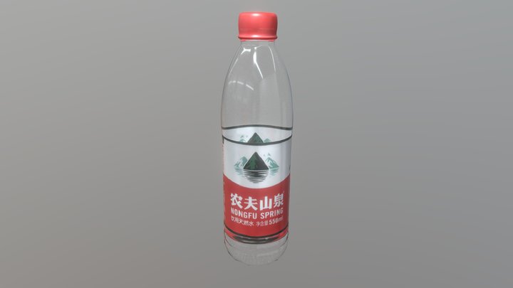 Mineral water 3D Model