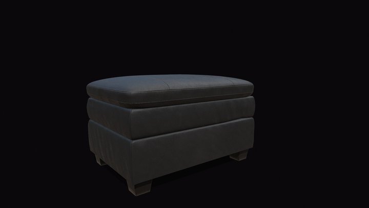 Gleason Ottoman 3D Model