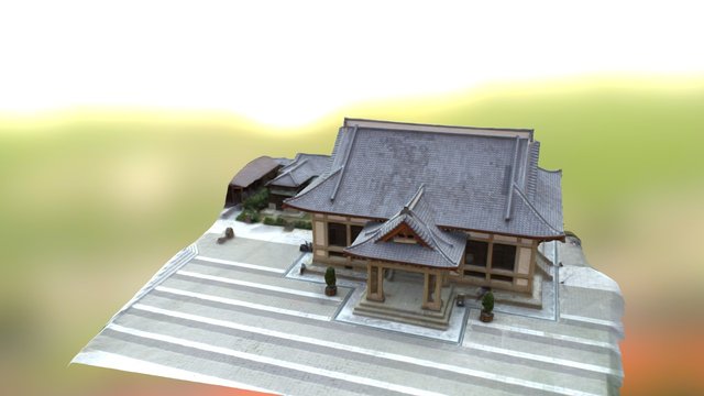 武德殿 3D Model