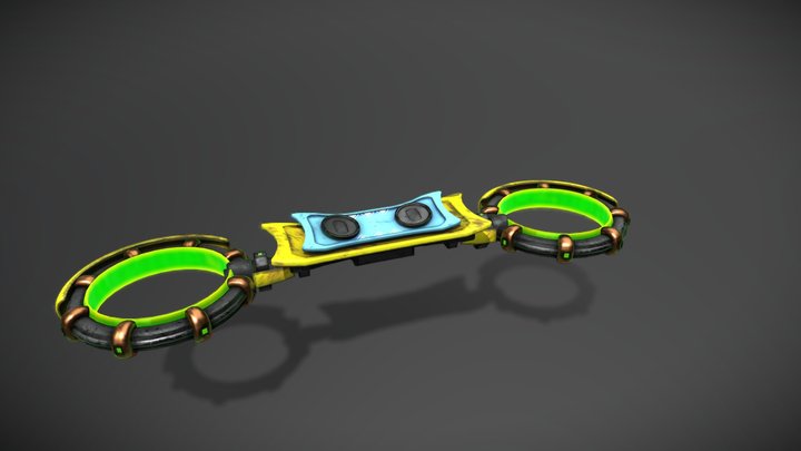 HoverBoard 3D Model