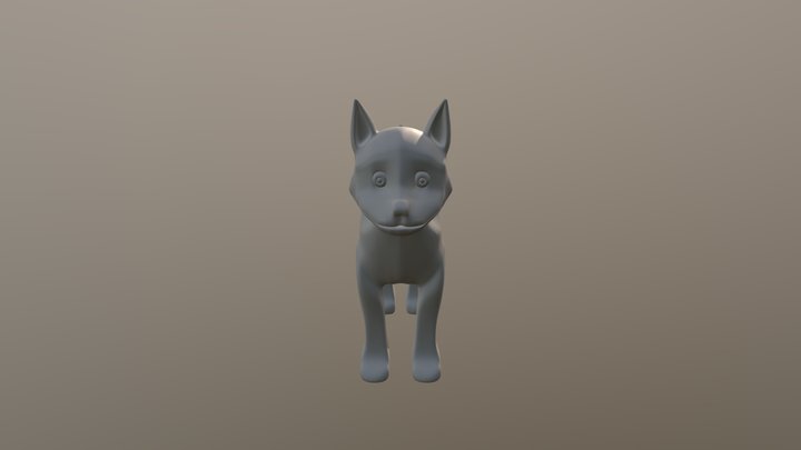 Charlie Husky 3 3D Model