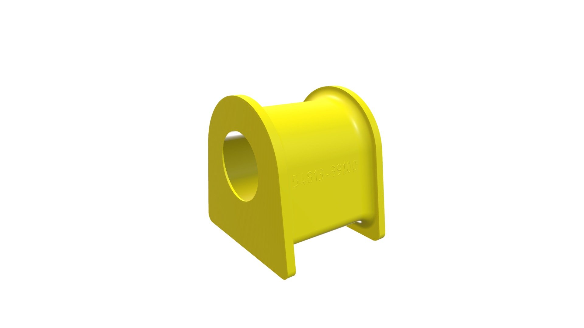 Подушка стабилизатора 54813-39100 HYUNDAI, KIA - Download Free 3D model ...