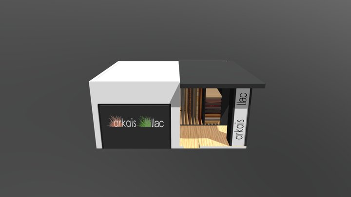 Modelo Stand Arkais&Llac 3D Model