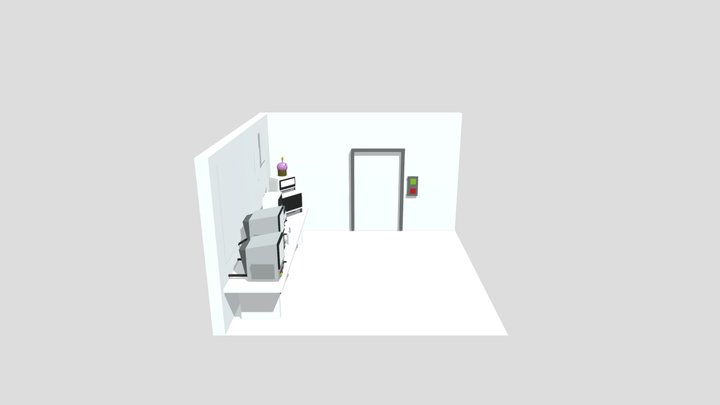 FNAF OFFICE (no textures) 3D Model