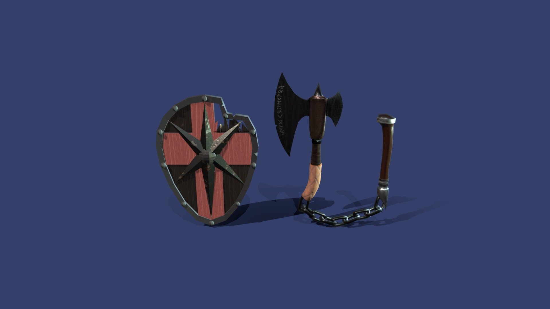 Jake M - Flaxe and Shield