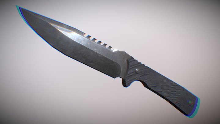 Combat Knife | March 2022 3D Model