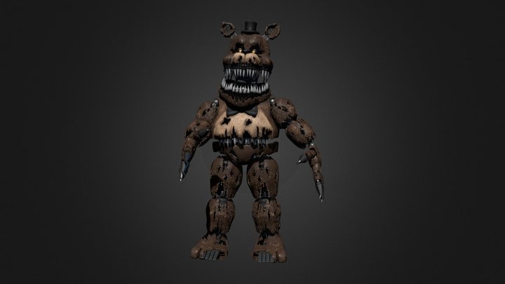 [OUTDATED] FNAF HW: Beta Nightmare Fredbear 3D Model