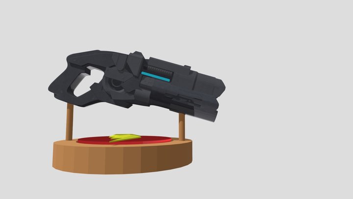 Leonard Snart's Cold Gun by DC COMICS 3D Model