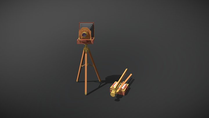 XYZ_ДЗ_6_камера 3D Model