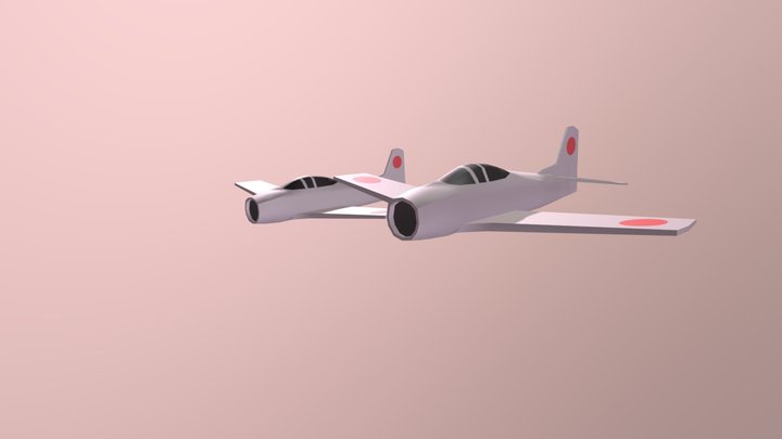 Avión Lowpoly / Airplane Lowpoly 3D Model