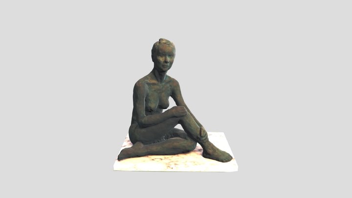 Femme (d'un couple de sculptures) 3D Model