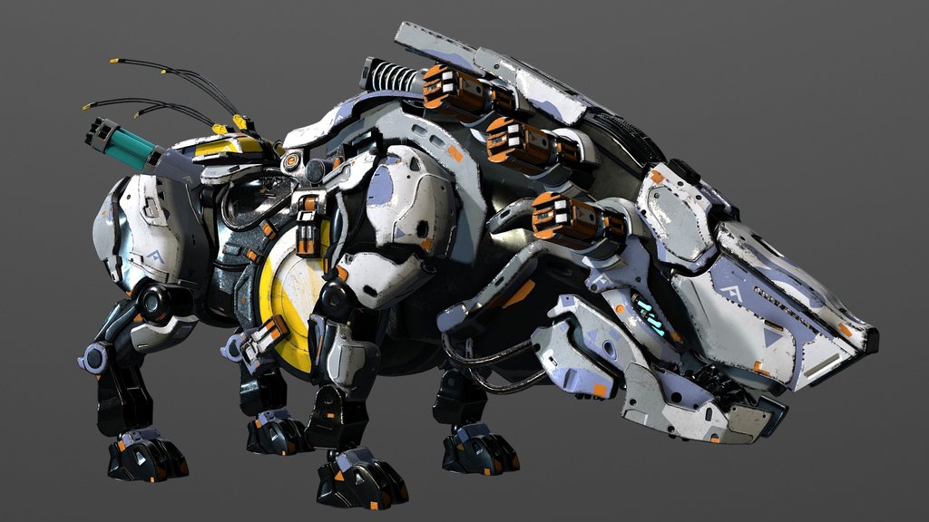 Horizon Zero Dawn machines A 3D model collection by Théo