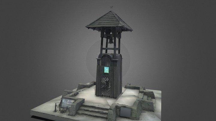 Dzwonnica Gwarkowska 3D Model