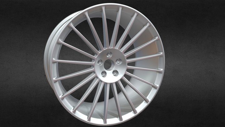 Alpina Rim 10x22'' for BMW X3 G01/G02 3D Model